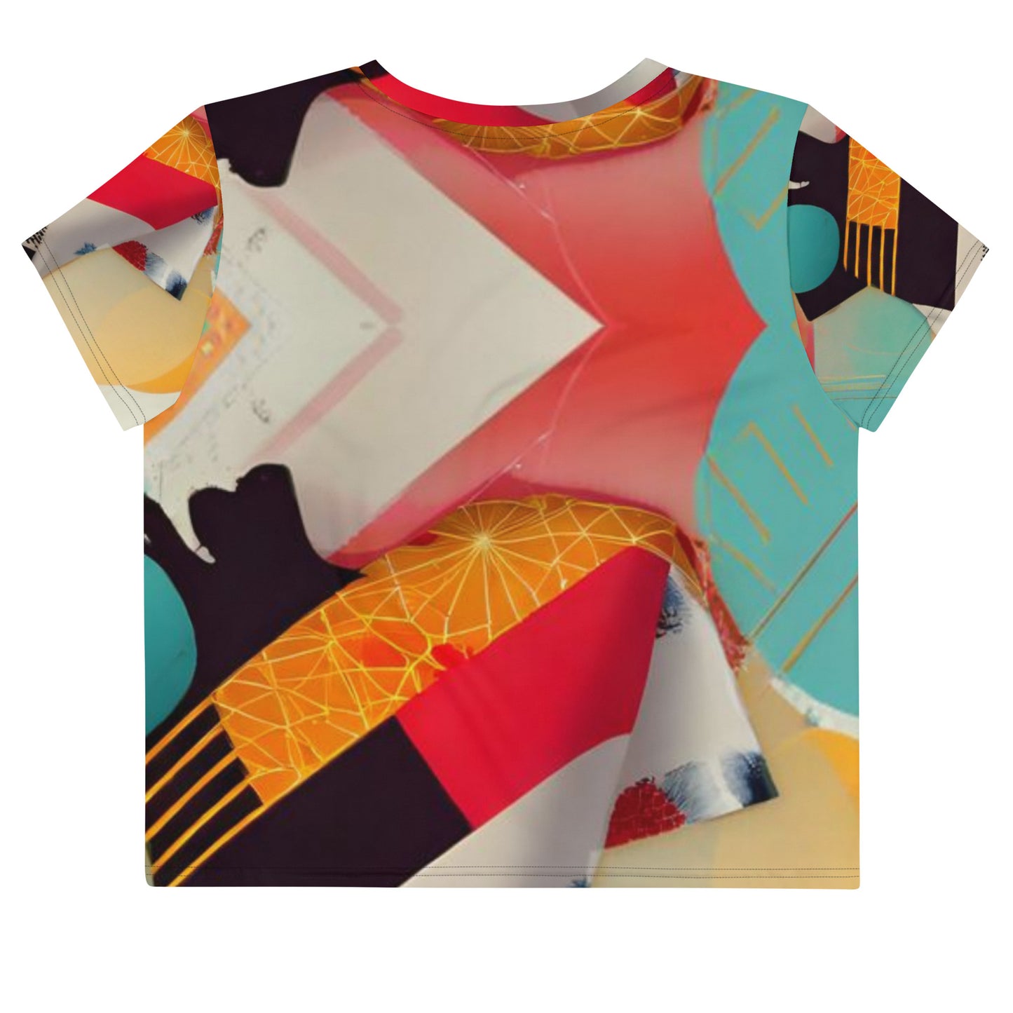 All-Over Print Crop Tee