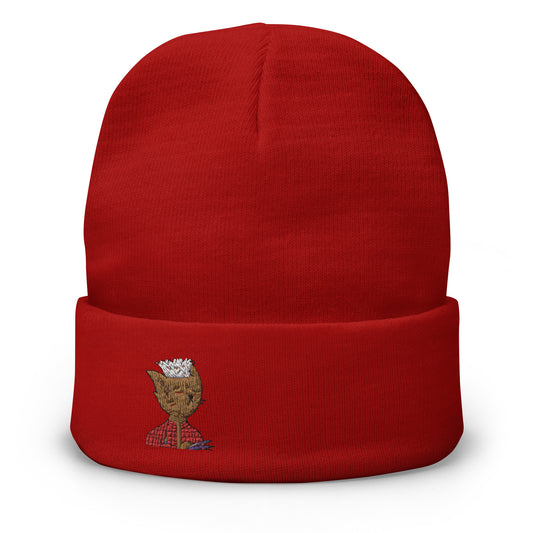 Embroidered Beanie