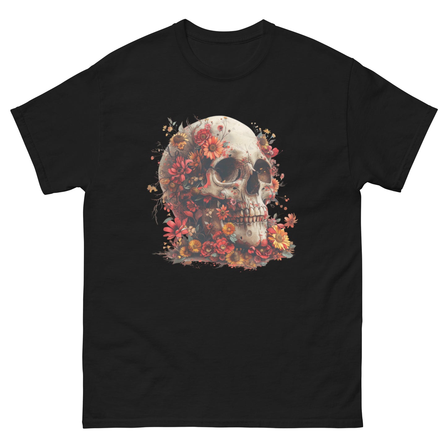 Skull Flower classic tee