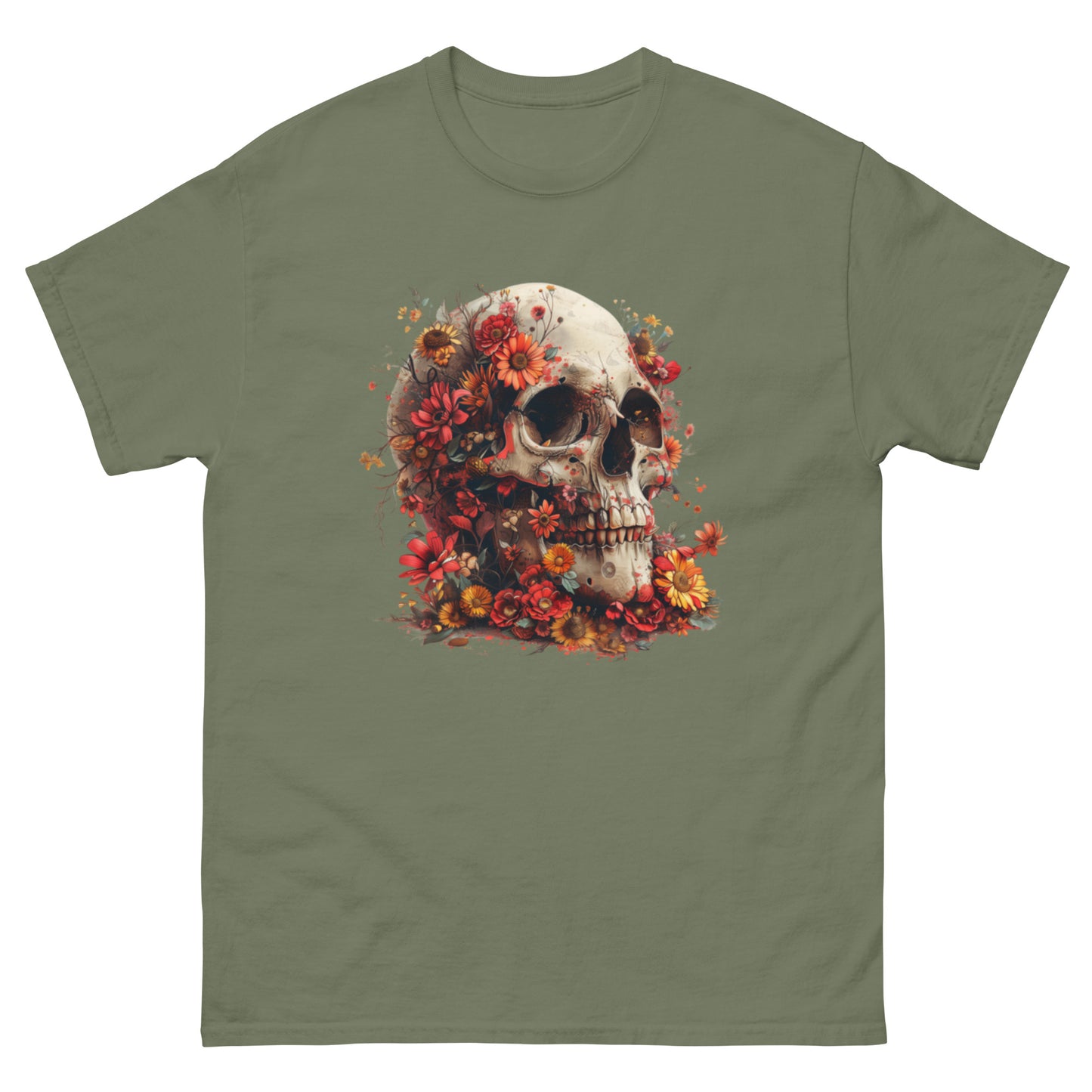 Skull Flower classic tee